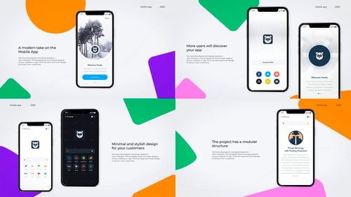 Mobile App Presentation Mock-Up Promo