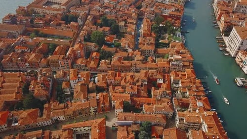 Aerial View of Venice Italy