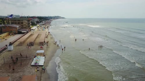 Aerial View of the Luxury Resor