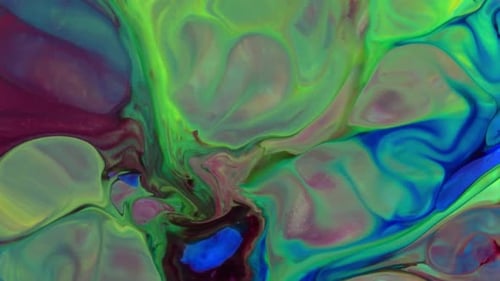 Colorful Abstract Swirling Background Design