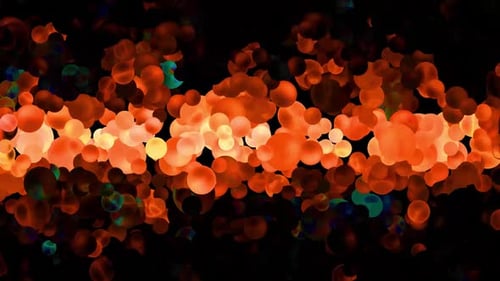 Abstract Glitter Vibrant Background Digital Rendering
