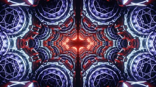 VJ Loop-Tunnel-Abstraktion