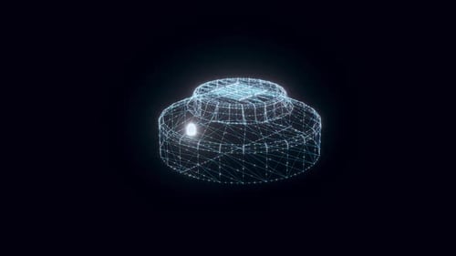 Smoke Detector Hologram Rotating Hd
