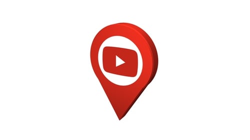 Icône 3D You Tube Pin