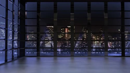 Estudio virtual de TV 3D con panorámica B107