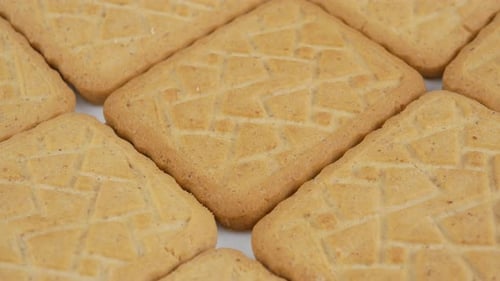 Cookie texture baked