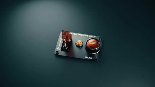 Motor Engine Start Button