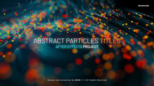 Abstract Particles Titles