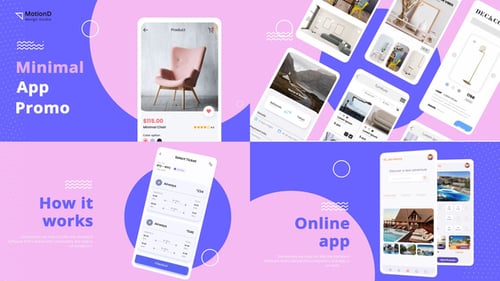 Minimal Color App Promo