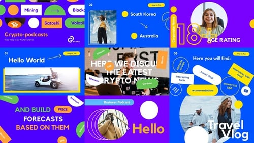 Helles YouTube-Intro 3 in 1