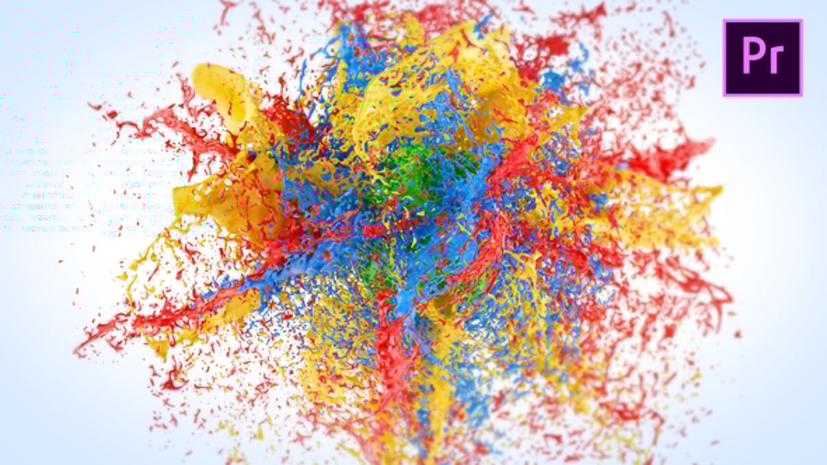 Exploding Paint Logo Reveal – Premiere Pro, Logo Stings ft. abstract ...