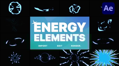 Dynamic Energy Flash FX Motion Graphics Pack