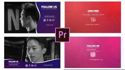 Social Outro - Follow Pack