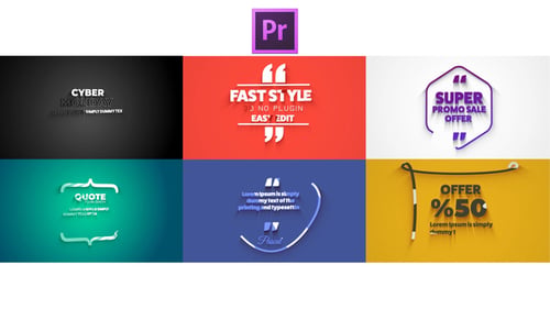 3D Quote Titles