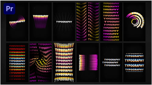 Instagram Typography I Premiere