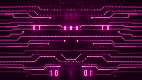 Abstract Technology Lines Data Background