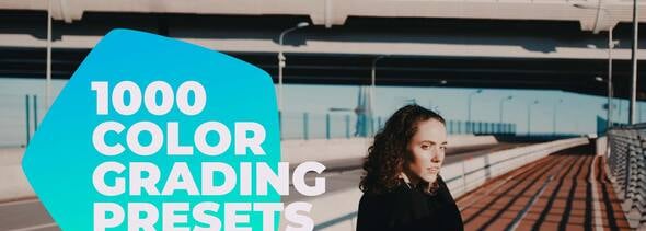 1000 Cinematic Color Presets - Lut Pack for Premiere Pro