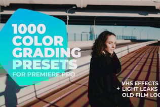 1000 Cinematic Color Presets - Lut Pack for Premiere Pro
