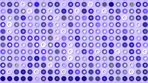 Points lumineux clignotants avec différentes couleurs