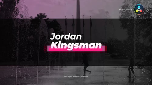 Fast Lower Thirds - DaVinci Resolve