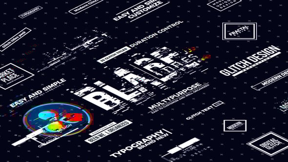 Blade Glitch Titles | DaVinci Resolve