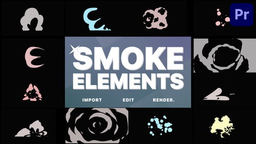 Elementos de humo | Premiere Pro MOGRT