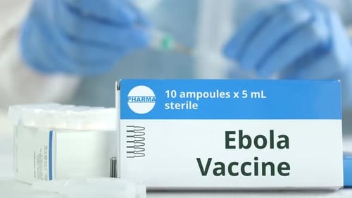 Ebola Vaccine Preparation in Medical Setting