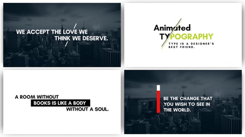 Typography - Dynamic Minimalism