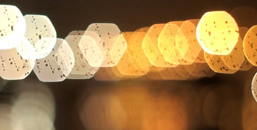 Rainy Night City Bokeh 1