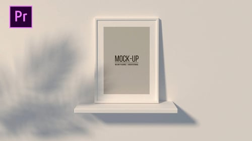 Customizable Picture Frame Mockup for Art and Photography Displays