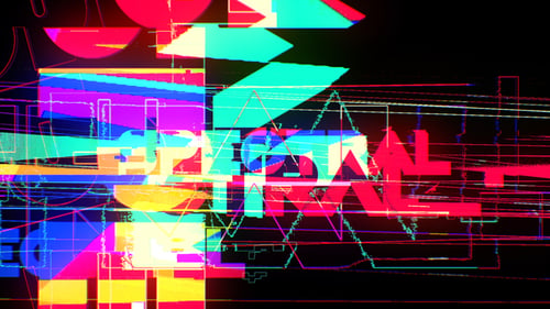 Spectral Glitch Title Opener