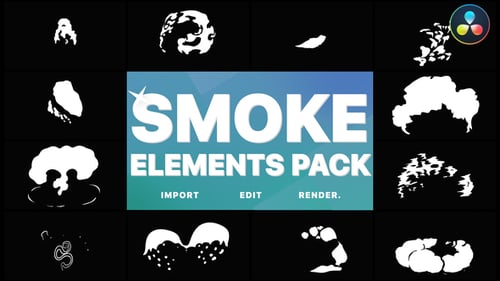 Smoke Elements Pack | DaVinci Resolve