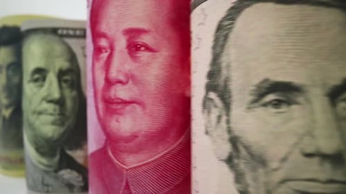 Foreign Currency Money Exchange Concept