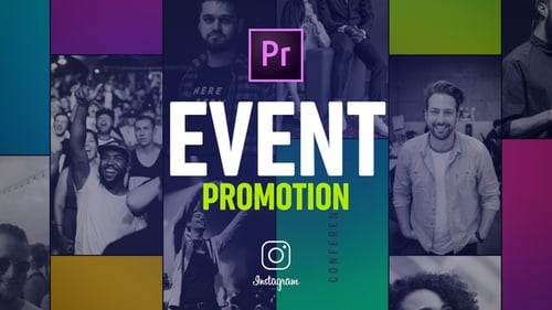 Promoción de eventos en directo para Premiere Pro