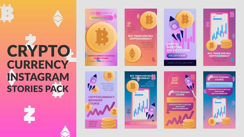 Cryptocurrency Stories Pack