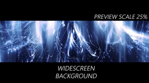 Dynamic Abstract Glowing Lines Widescreen Motion Background