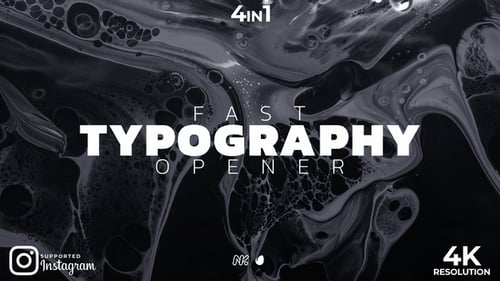 Fast Typography Opener