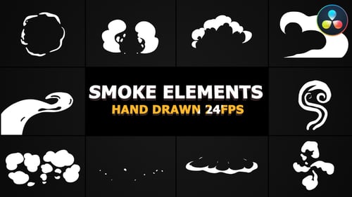 2D FX SMOKE Elements | DaVinci Resolve