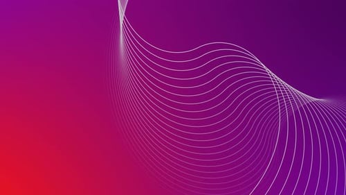 Abstract simple line rotate motion background