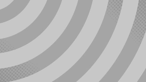 Abstract Curved Lines and Halftone Dots Motion Background Loop