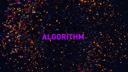 Algorithmus für abstrakte Technologie-Netzwerkdaten