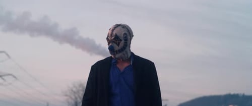 Evil Man on a Field