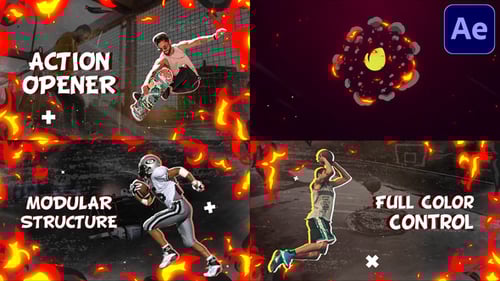 Action Slideshow | After Effects