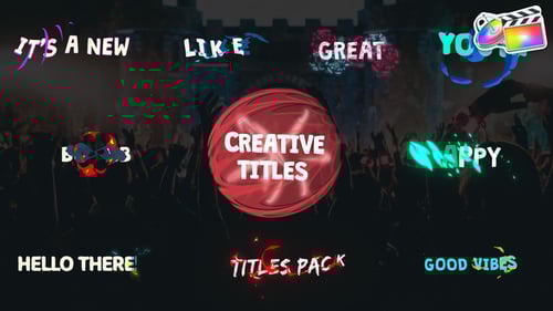 Dynamic Cartoon Style Title Animations with Energetic Text Effects