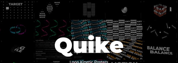 Quike - Loop Kinetic Posters