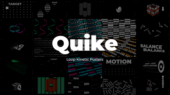 Cover for Quike - Loop Kinetic Posters