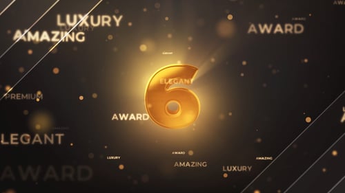 Golden Cinematic Awards Countdown Intro Title Sequence