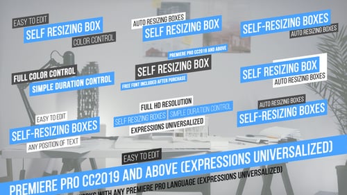 Modern Auto-Resizing Titles I Premiere Pro