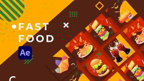 Fast Food Product Promo | After Effects
