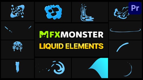 Liquid Elements | Premiere Pro MOGRT